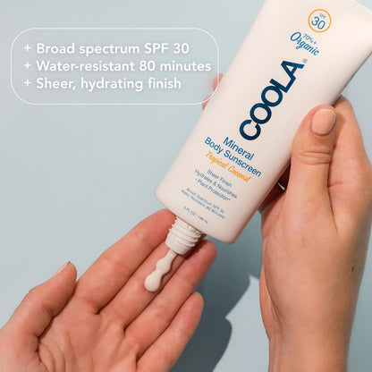 Natural Zinc Sunscreen SPF 30 - 148ml Coconut Scent
