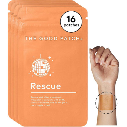 Natural Relief Patches - 16 Count | Herbal Recovery Stickers - Mycosmeticslondon
