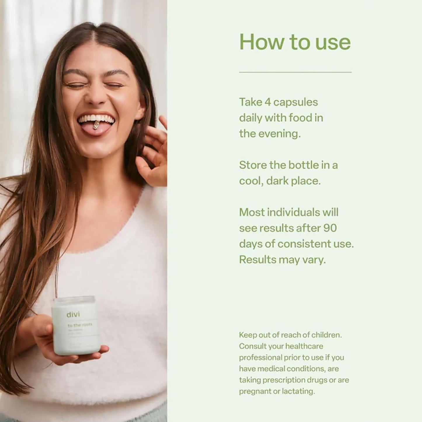 Nourishing Hair Supplements - 120 Tablets, 30 Day Supply