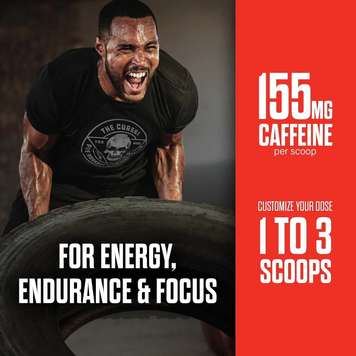 Intense Pre Workout Powder Watermelon Energy Booster