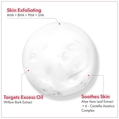 Gentle Exfoliating Face Wash 100ml - Pure Skin Cleanser