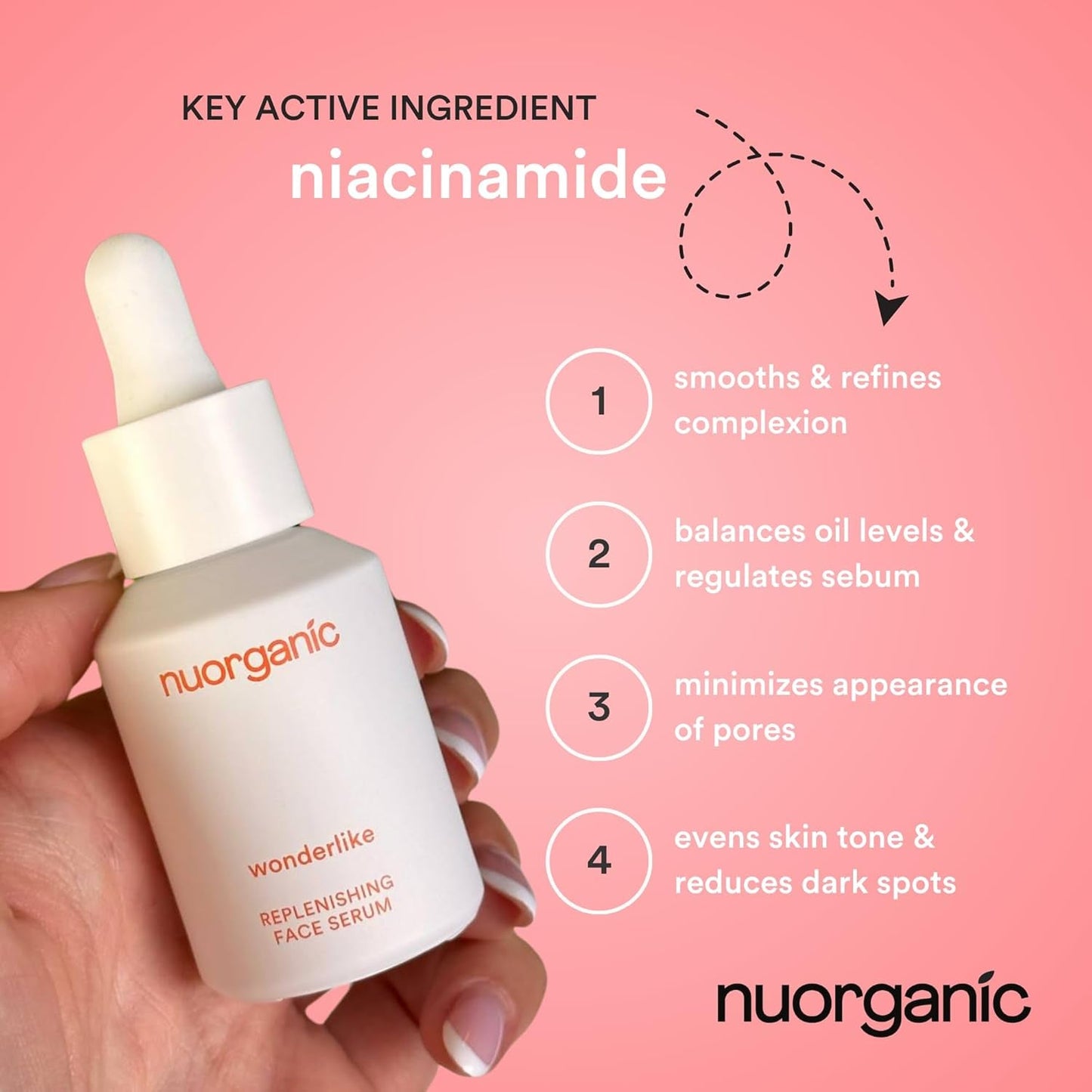Natural Hydrating Face Serum with Niacinamide