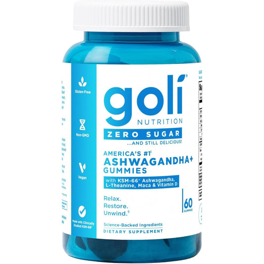 Sugar Free Ashwagandha Gummies for Stress Relief - Mycosmeticslondon