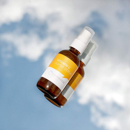 Natural Glow Face Serum with Vitamin C and Hyaluronic Acid