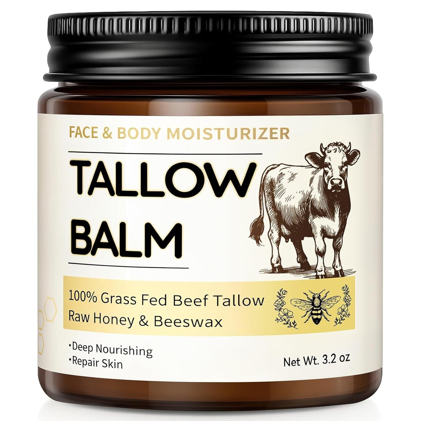 Natural Nourishing Face and Body Cream Balm - Mycosmeticslondon
