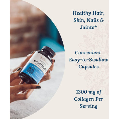 Natural Collagen Beauty Supplement for Skin, Hair, Nails