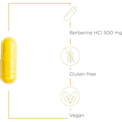 Natural Berberine Supplement 1000mg Daily Metabolic Aid