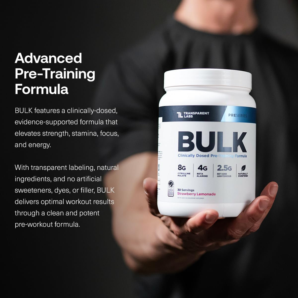 Powerful Pre Workout Supplement for Muscle Gain