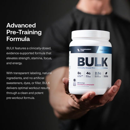 Powerful Pre Workout Supplement for Muscle Gain