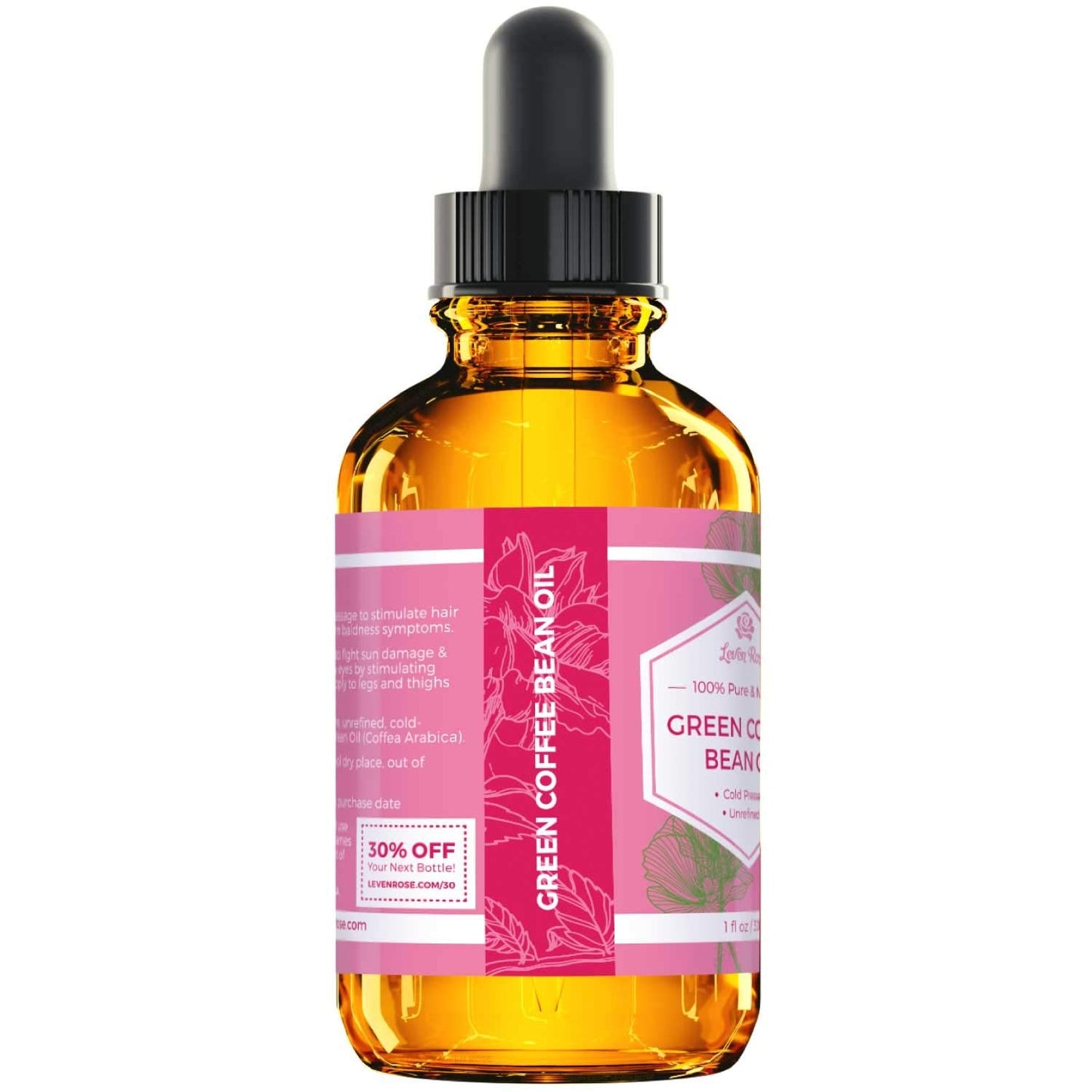 Natural Green Coffee Bean Oil 30ml - Nourishing Skin Care