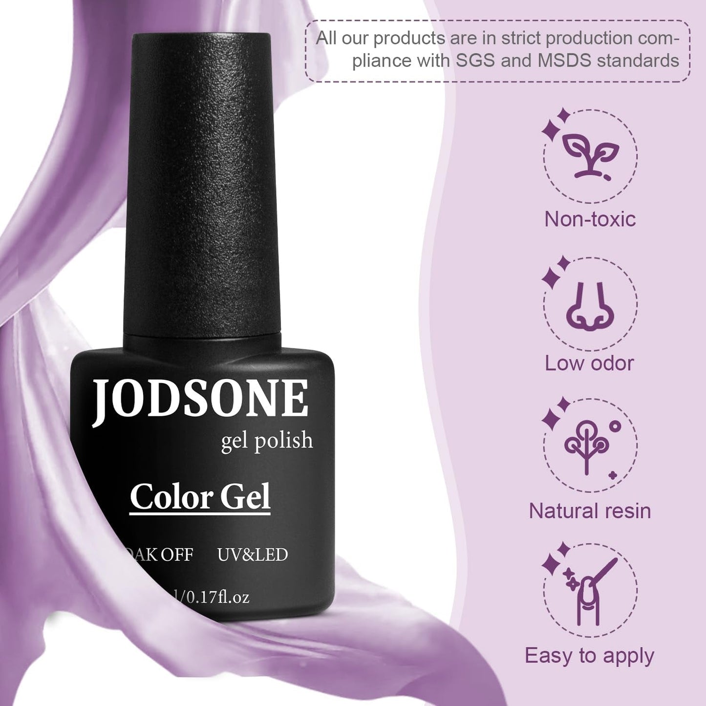 Complete Nail Art Kit with 55 Shades and UV Lamp