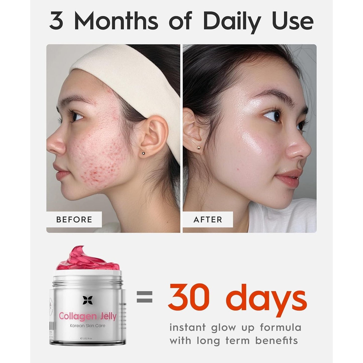 Intensive Collagen Face Jelly 104ml - Hydrating Glow Serum