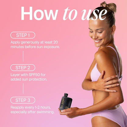 Natural Sunscreen Oil SPF 15 - Moisturizing Tan Lotion