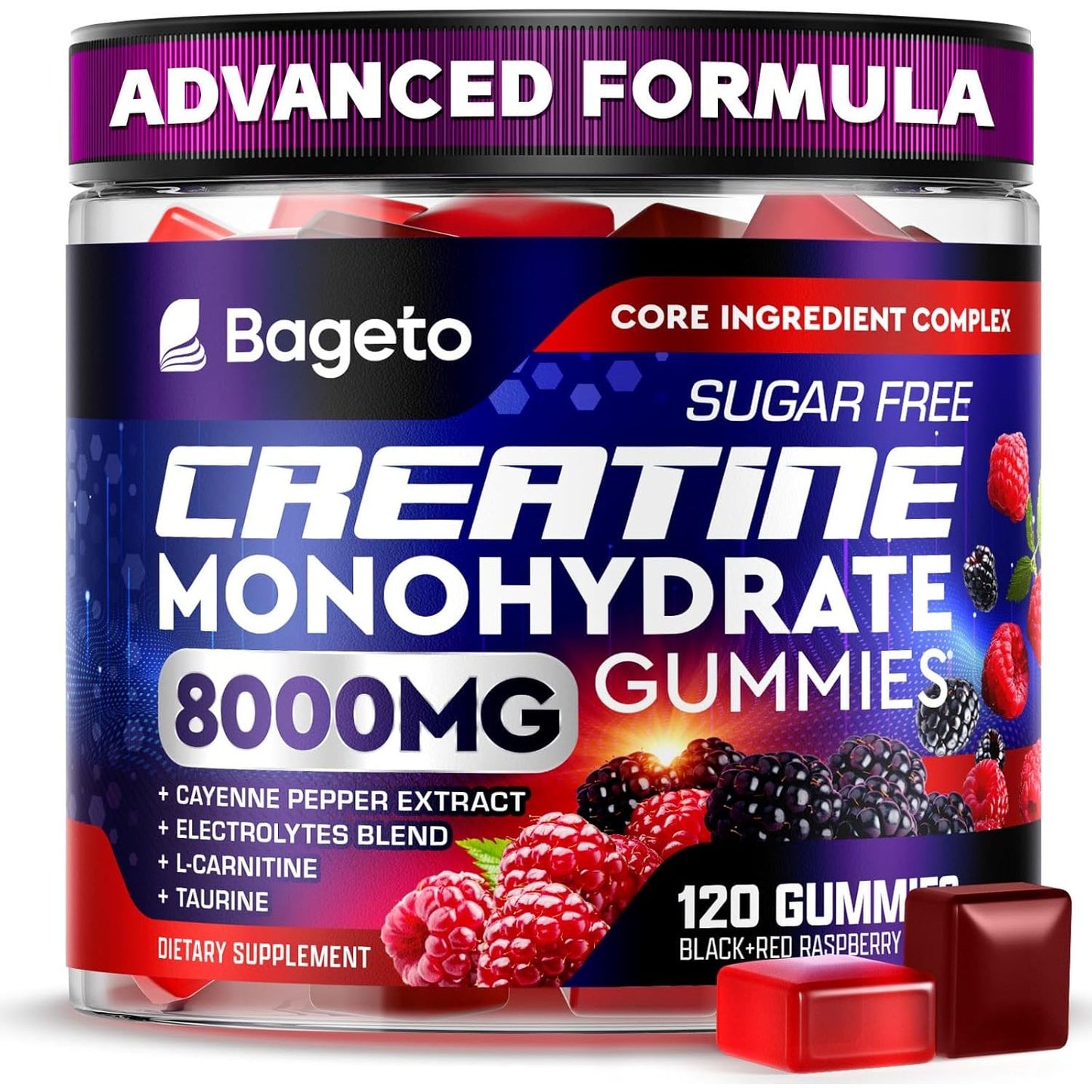 High Strength Sugar Free Creatine Gummy Supplements - Mycosmeticslondon