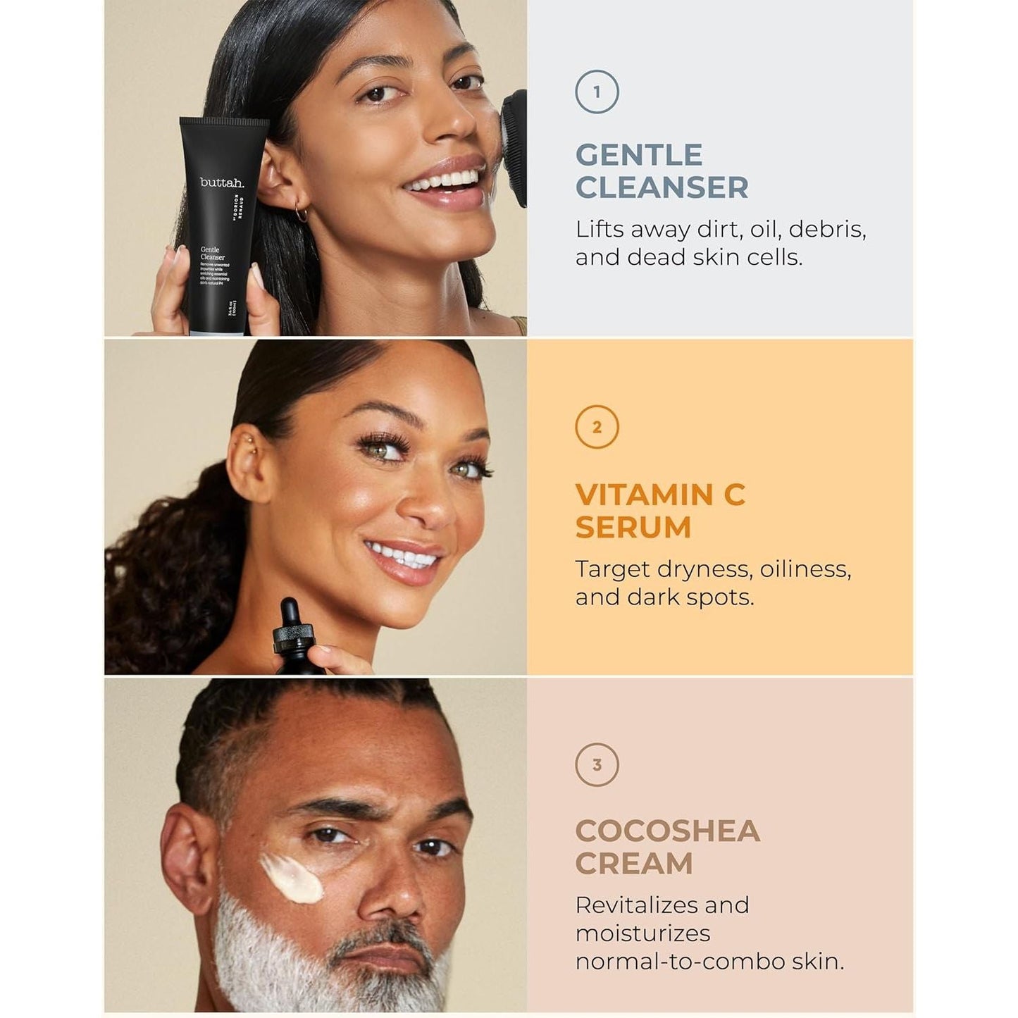 Natural Glow Skin Care Kit for Dark Skin Tones