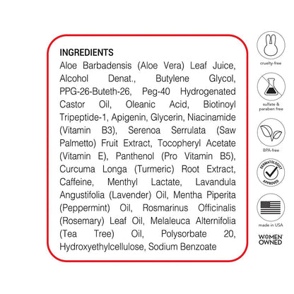 Nourishing Hair Growth Serum with Niacinamide and Aloe