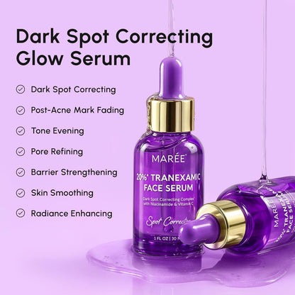 Glowing Skin Face Serum 30ml Evens Skin Tone