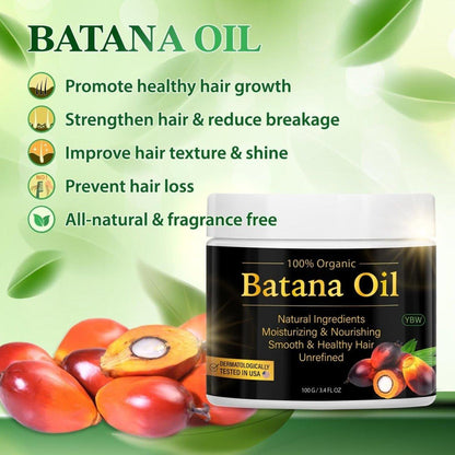 Natural Honduran Hair Growth Oil 100g - Pure Batana Oil