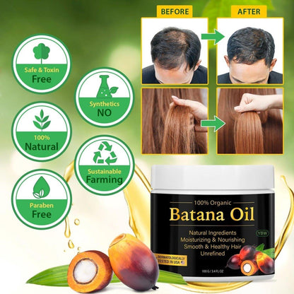 Natural Honduran Hair Growth Oil 100g - Pure Batana Oil