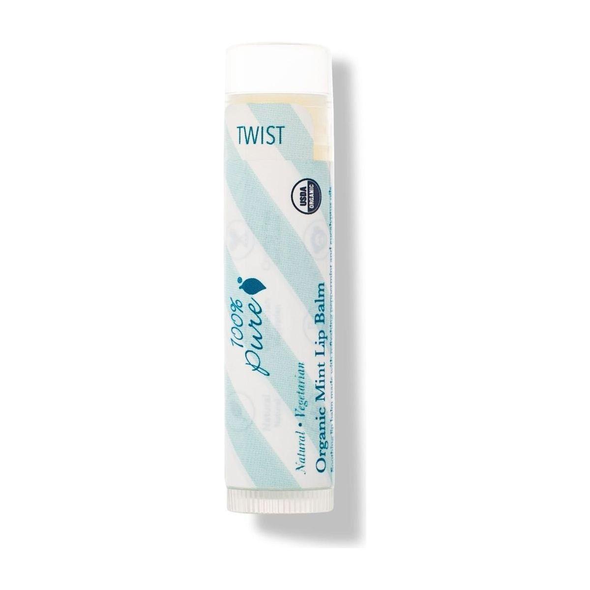 Natural Mint Lip Balm for Dry Lips - Mycosmeticslondon