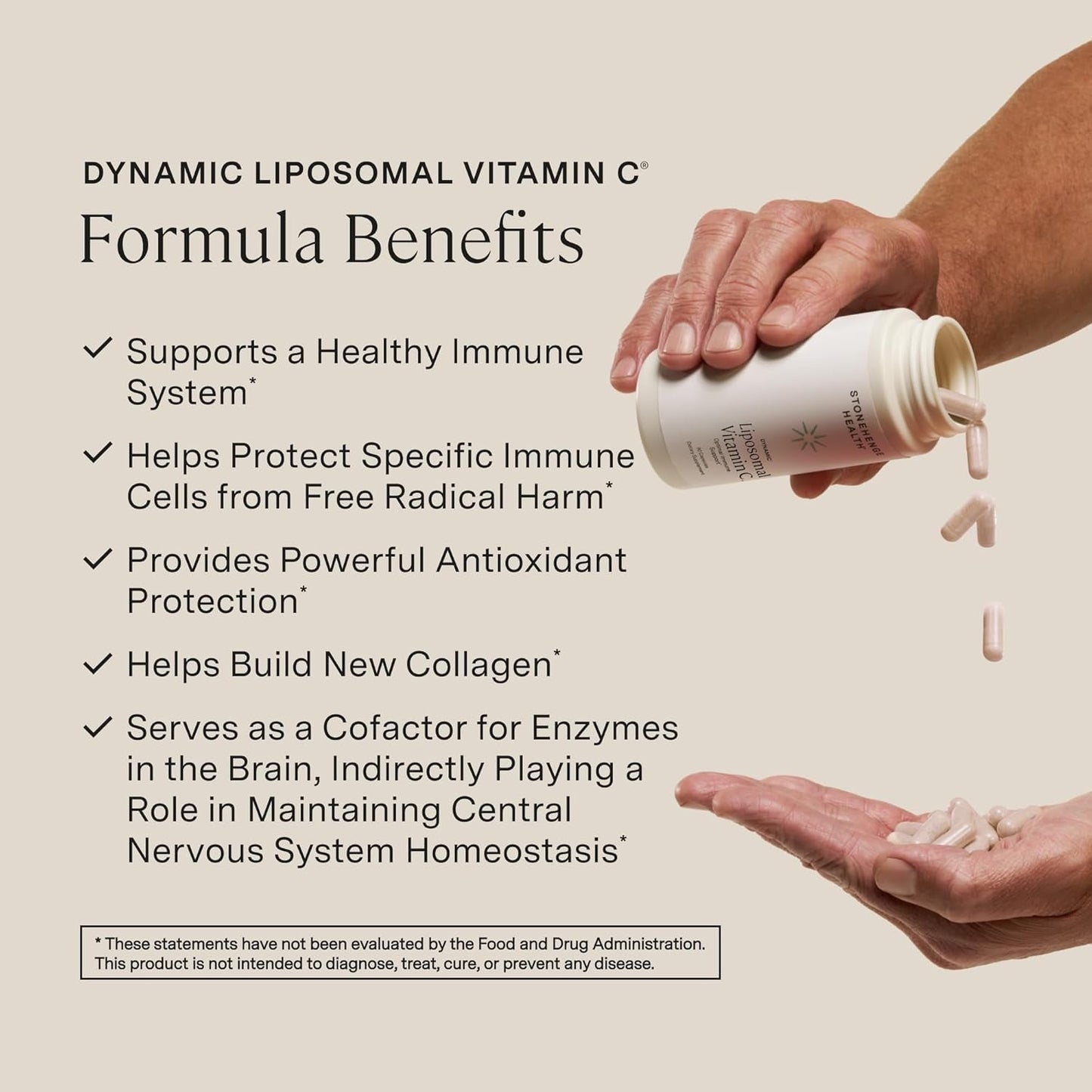 Powerful Vitamin C Capsules 1500Mg Immune Booster Supplement