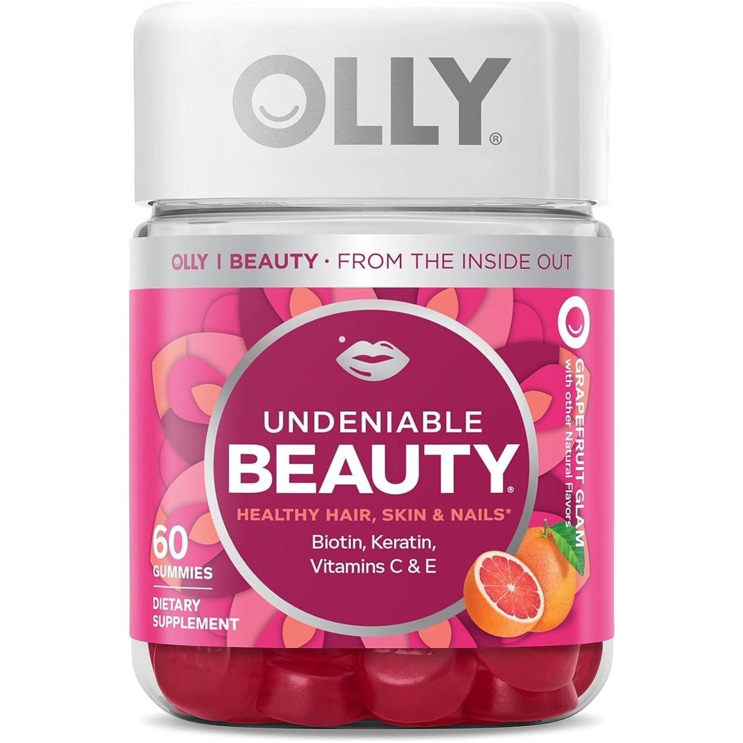 Vitamins Beauty Gummies: Biotin, C & Keratin Supplement - Mycosmeticslondon