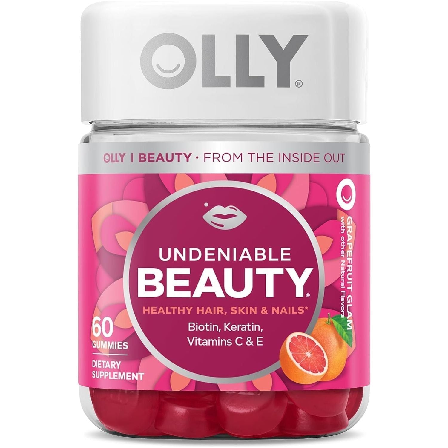 Vitamins Beauty Gummies: Biotin, C & Keratin Supplement - Mycosmeticslondon