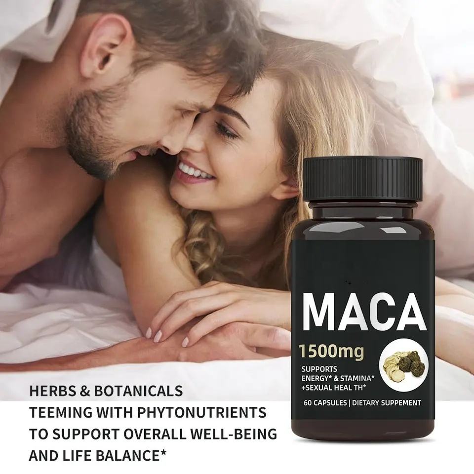 Powerful Maca Root Vitamins 60 Capsules