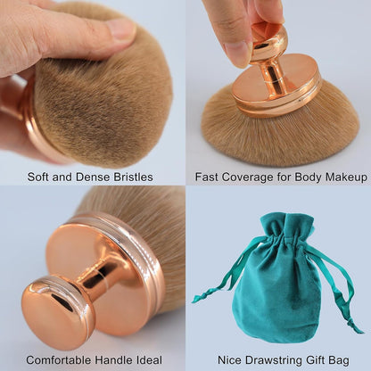 Big Soft Makeup Brush for Full Body Application