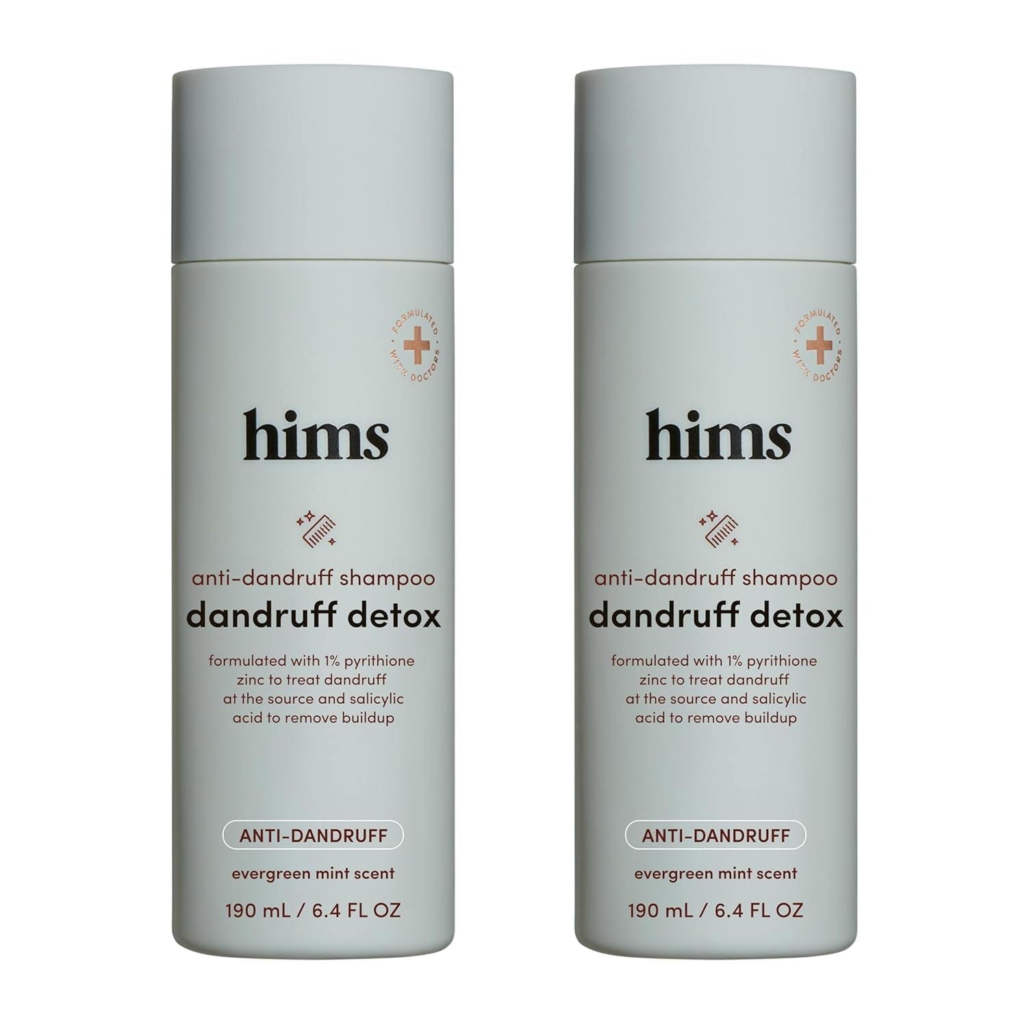 Gentle Dandruff Control Shampoo with Zinc & Argan Oil - Mycosmeticslondon