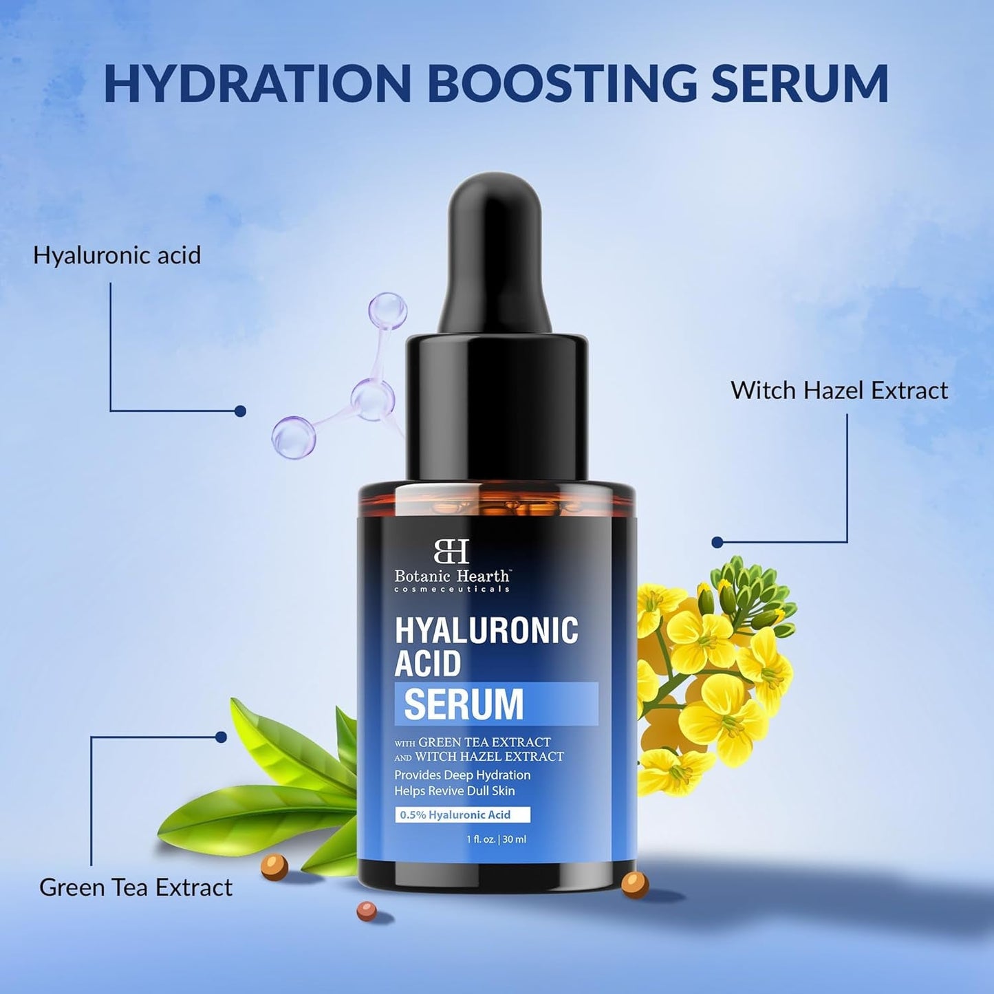 Natural Hyaluronic Acid Face Serum
