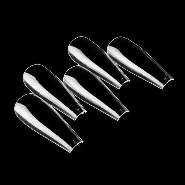 Easy Apply 120Pcs Gel Nail Coffin Shapes Kit