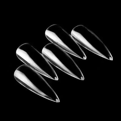 Easy Apply 120Pcs Gel Nail Coffin Shapes Kit