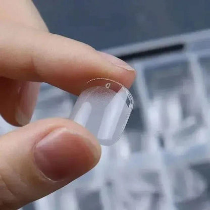 Easy Apply 120Pcs Gel Nail Coffin Shapes Kit