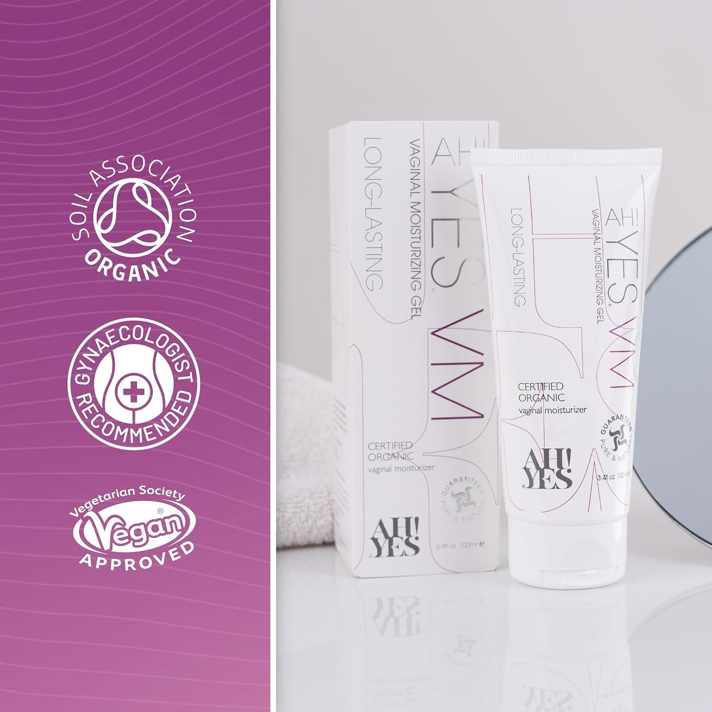 Gentle Intimate Moisturizer for Women - Natural & Hormone Free