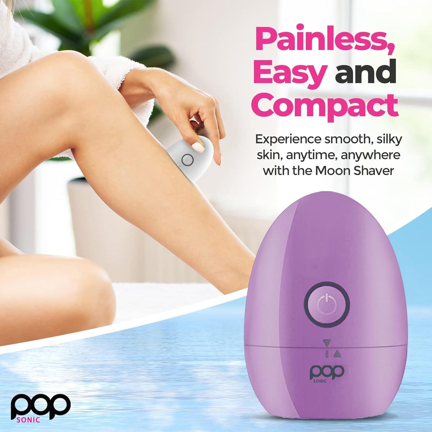 Easy Glide 3 Blade Electric Shaver for Women