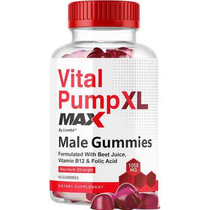 Men's Energy Boost Gummies - 60 Count - Mycosmeticslondon