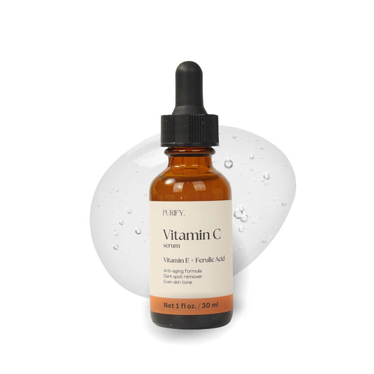 Natural Vitamin C Face Serum 30ml - Anti Aging Skin Care - Mycosmeticslondon