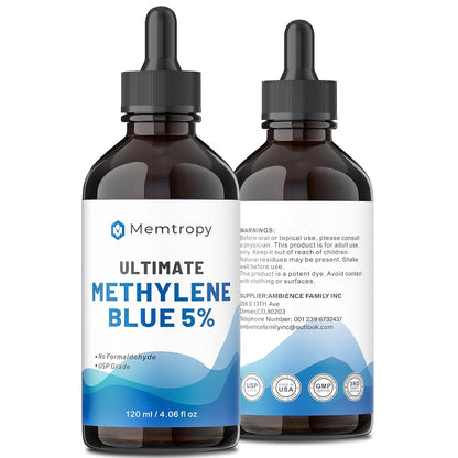 Strong Methylene Blue Supplement 5% 120ml Mito Booster