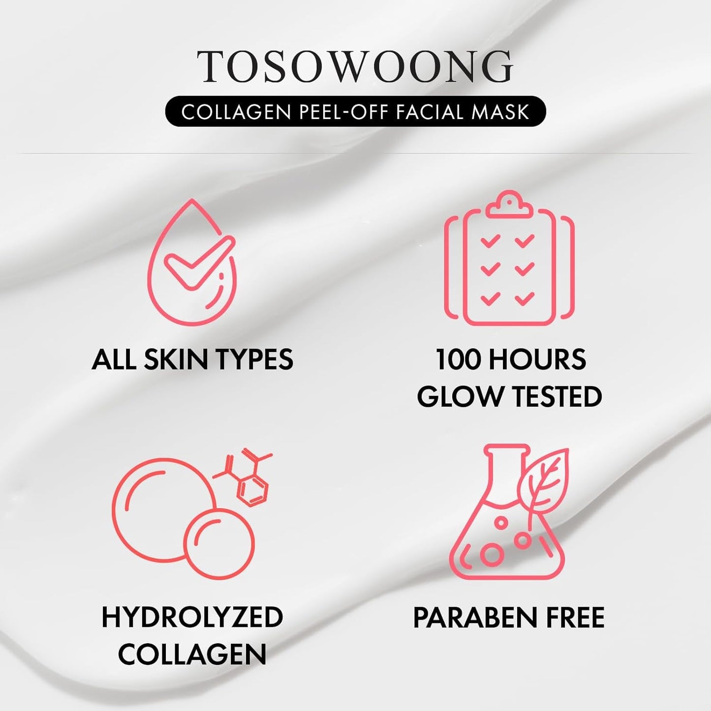 TOSOWOONG Plumping Collagen Serum 50ml Moisturizing Skin Radiance