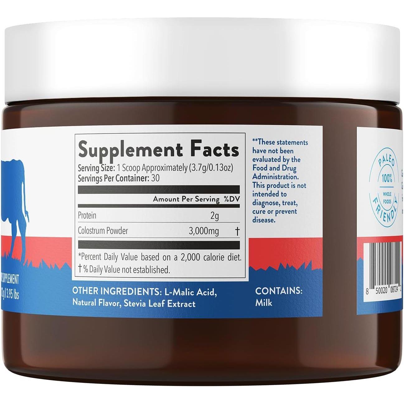 Natural Watermelon Colostrum Supplement Powder