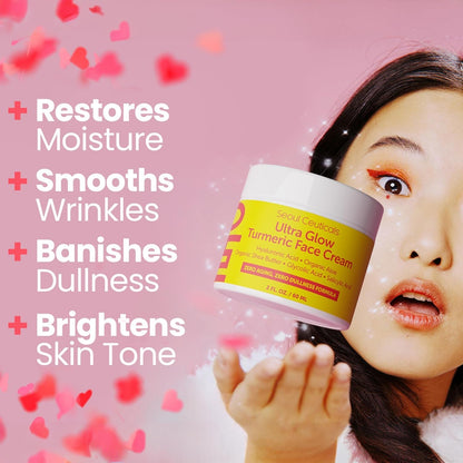 Natural Glow Turmeric Face Moisturizer for Bright Skin