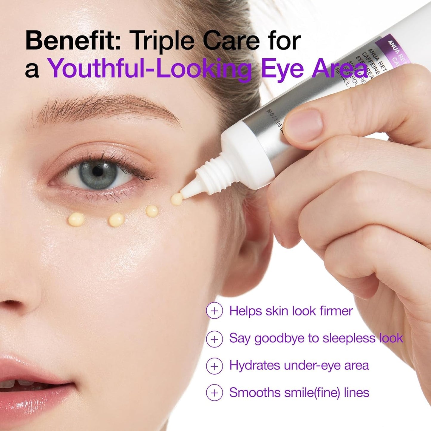 Anti Aging Eye Cream with Retinol and Caffeine