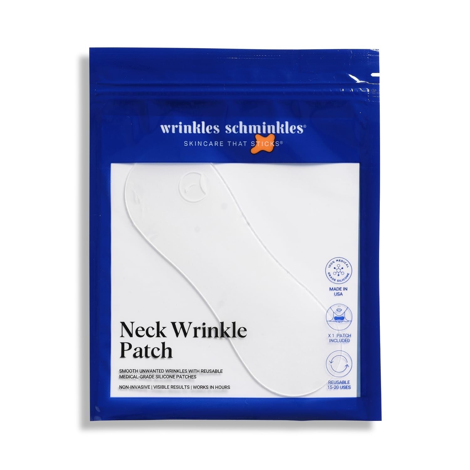 Smooth Neck Wrinkle Stickers - Reusable Silicone Patches - Mycosmeticslondon