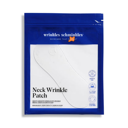 Smooth Neck Wrinkle Stickers - Reusable Silicone Patches - Mycosmeticslondon