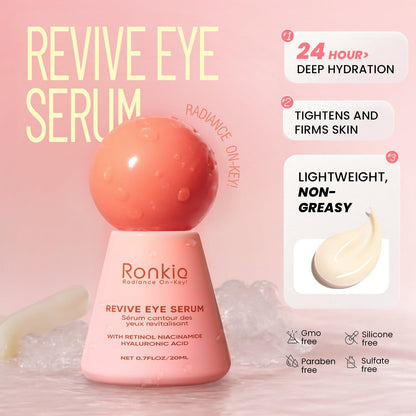 Anti Aging Eye Cream with Retinol and Niacinamide Serum