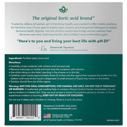 Natural Vaginal Health Rinse for Freshness & Odor Control