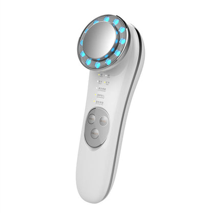 Rechargeable 7-in-1 Facial Spa Device with LED Therapy