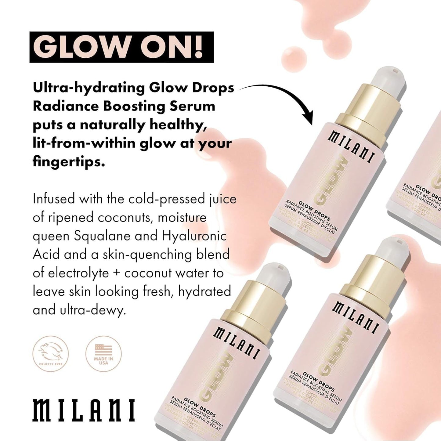 Natural Glow Face Serum 30ml - Hydrating & Dewy Skin