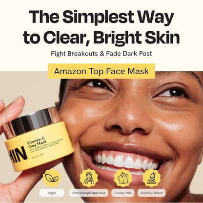 Natural Vitamin C Face Mask - 75ml | Brightening Skin Care